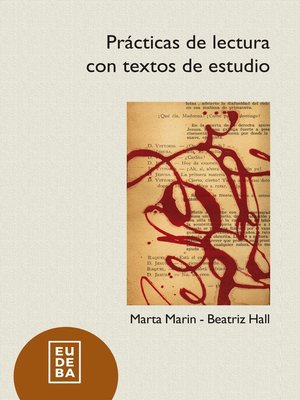 cover image of Prácticas de lectura con textos de estudio